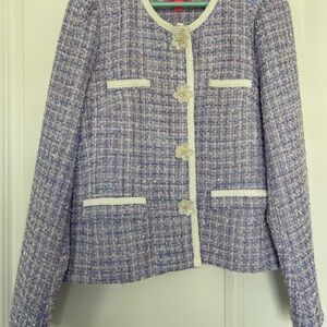 Lilly Pulitzer Lavender Tweed Blazer